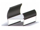 PVC door profile 59 mm
