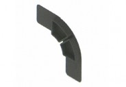 Plastic plug of aluminium profile